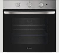 INDESIT Click&Clean IO 233 X UK Electric Oven - Stainless Steel, Stainless Steel