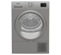Indesit CYD92DSSUK 9kg Heat Pump Condenser Dryer in Silver Ste