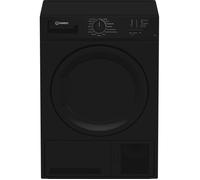 Indesit CYDC82BBGLUK Freestanding 8kg Condenser Tumble Dryer in Black