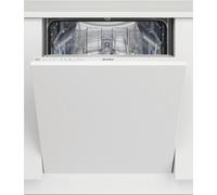 Indesit D2IHL326UK WHITE Built in Full Size Dishwasher, 14 Place