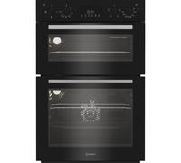 Indesit DII 10D B - Black Double Oven - 105L - A Energy