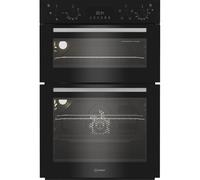 Indesit DII 10D B - Black Double Oven - 105L - A Energy