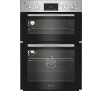 Indesit DII 10D IX Built In Electric Double Oven - Stainless Steel - A/A Rated, Stainless Steel