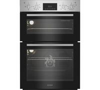 Indesit DII 10D IX Built-In Electric Fan Double Oven - Stainless Steel