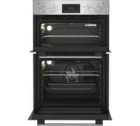 Indesit DII 10D IX BuiltIn Electric Fan Double Oven Stainless Steel