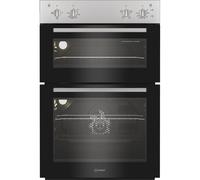 Indesit DII 10N S Built In Electric Double Oven - Silver - A