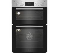 Indesit DII 10D IX Built In Electric Double Oven - Stainless Steel - A/A Rated, Stainless Steel
