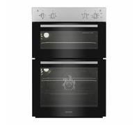 Indesit DII10NS Built In Double Electric Oven - Silver