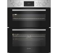 Indesit DUI 10D IX Built Under Electric Fan Double Oven - Stainless