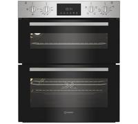 Indesit DUI 10D IX - Stainless Steel Double Oven - Built Under Electric - A/A Rated