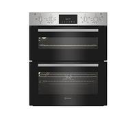 Indesit DUI 10D IX Built Under Electric Fan Double Oven - Stainless Steel