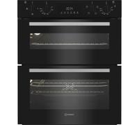 Indesit DUI10DB Built-Under Electric Fan Double Oven - Black NEW