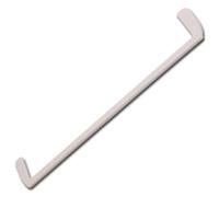 Indesit Fridge Freezer Glass Shelf Front Plastic Trim (White)