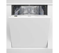 Indesit Fully Integrated Standard Dishwasher - White with Fixed Door Fixing Kit