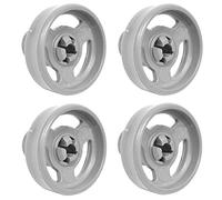 Indesit Genuine Lower Basket Wheels & Axles IDL40 Dishwasher (Pack of 4)