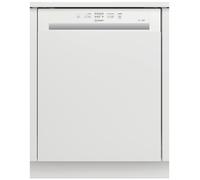 Indesit I3BL626UK Semi Integrated Standard Dishwasher - White Control Panel - E Rated, White