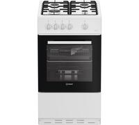 I5G1KMW 50cm 55l Gas Single Cooker with 4 Gas Burner Hob - White