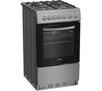 Indesit I5G3PMX Dual Fuel Cooker with Single Oven A