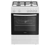 Indesit I6GGMMW/UK 60cm Single Oven Gas Cooker - White
