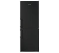 Indesit IB55532B 153cm High 50 50 Fridge Freezer in Black 54cm Wide