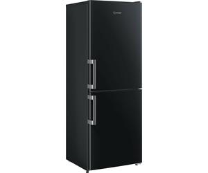 Indesit IB55532BUK 152cm 50/50 Small Fridge Freezer - Black Black