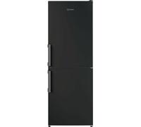 Indesit IB55532BUK Low Frost Fridge Freezer, 50/50, Black, E Rated, Freestanding, 869991673700 E