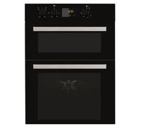 Indesit IDD6340BL Aria Built-In Electric Double Oven - Black IDD6340BL