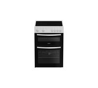 Indesit IDE6VMW 60cm Electric Ceramic Cooker White,