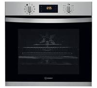 Indesit IFW 3841 P IX oven 71 L Black, Stainless steel