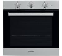Indesit IFW 6230 IX UK oven 71 L Black, Stainless steel