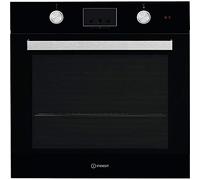Indesit IFW 65Y0 J BL Oven (Medium, Electric Oven, 66 L, 66 L, 1500 W, Black, Stainless Steel)
