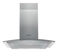 Indesit IHGC6.5LMX 60Cm Curved Glass Hood