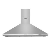 Indesit IHPC 9.5 LM X - Stainless Steel 90cm Wall Mounted Cooker Hood - 3 Speeds - LED Lighting