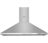 Indesit IHPC9.4LMX 90cm Chimney Cooker Hood- Stainless Steel