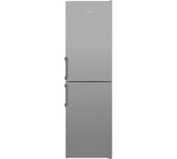 Indesit IKNH 1261 S4UK 182cm 50/50 Frost Free Fridge Freezer - Silver - E Rated, Silver