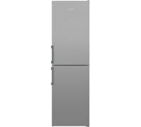 Indesit IKNH 1261 S4UK 182cm 50/50 Frost Free Fridge Freezer - Silver - E Rated