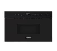 Indesit IMK12BUK Built In Microwave Oven with Grill in Black 22L 750W