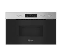 Indesit IMK12XUK Built In Microwave Oven with Grill in Stainless Steel