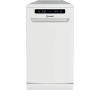 Indesit IN2FD10CS70WUK - White Slimline Dishwasher - 10 Place Settings - D Energy