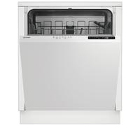 Indesit Push&Go Integrated Dishwasher - 13 place settings Quick Wash Adjustable Basket