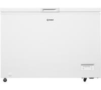 Indesit INCF3084UK 112cm Chest Freezer in White 308 Litres 0 85m