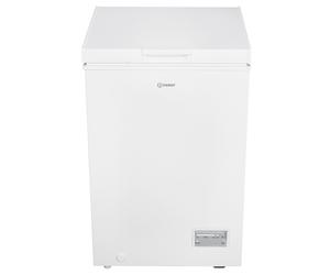 Indesit INCF984UK 55cm Chest Freezer in White 98 Litres 0 85m