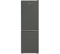 Indesit INK 21411 G4UK 180cm 60/40 No Frost Fridge Freezer - Silver - E Rated, Silver