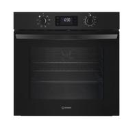 Indesit Turn&Go Electric Single Oven - Black