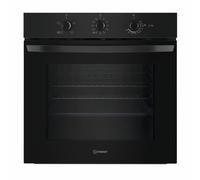 Indesit IO 232H B UK Built In Electric Single Oven - Black - A Rated, Black