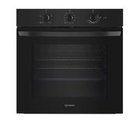 Indesit IO 232H B UK Built In Electric Single Oven - Black - A Rated, Black