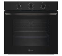 Indesit IO233BUK Click&Clean Electric Single Oven - Black IO233BUK
