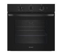 Indesit IO233BUK Click&Clean Electric Single Oven - Black IO233BUK