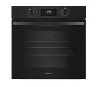 Indesit IO253BUK Turn&Go Electric Fan Single Oven - Black