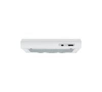 Indesit ISLK66FLSW 60cm Visor Cooker Hood in White 3 Speed Fan